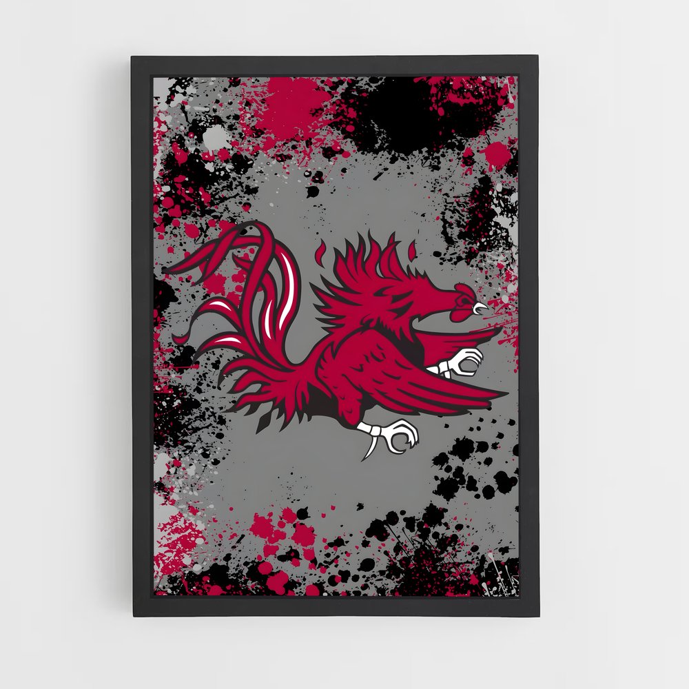 Poster Gamecocks Spirit – affiche Baseball (vue 2)